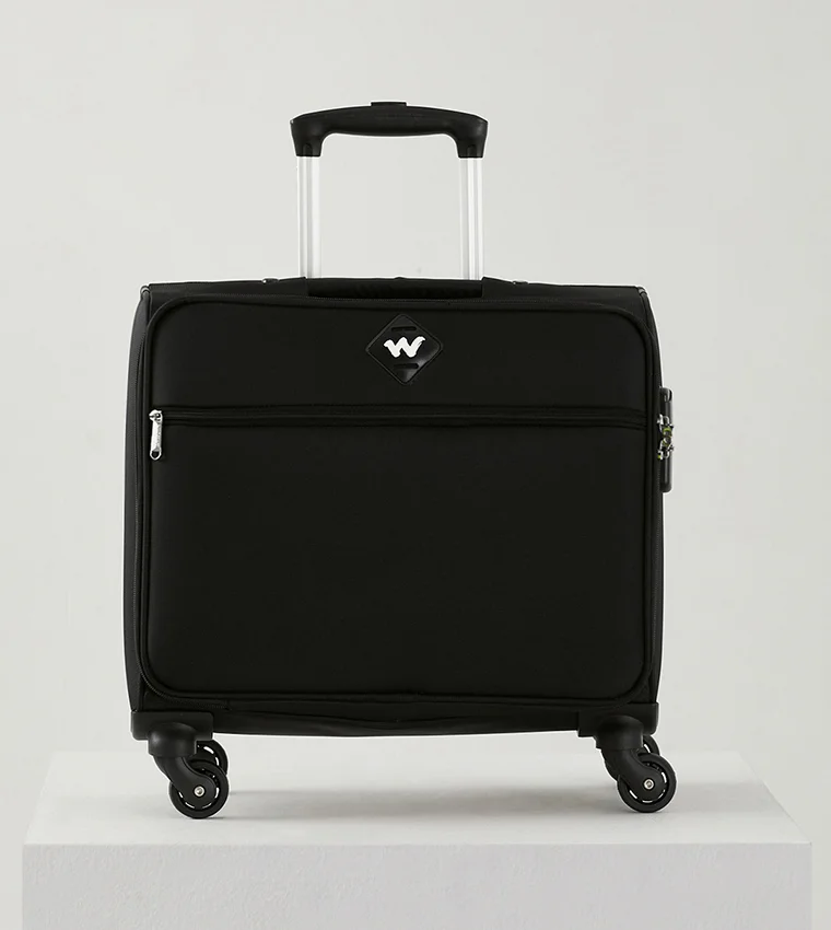 وايلد كرافت Wildcraft Classic Overnighter : 2.0 : Black : Cabin Trolley - Soft + Hybrid